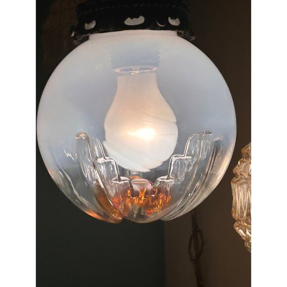 Murano Mazzega Hanging Ball Globe Shade - Listing is for 1 Globe - Picture 2 of 10